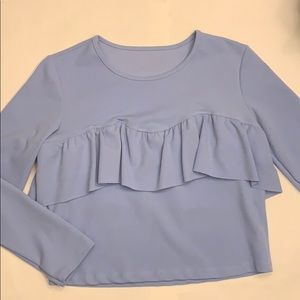 Light blue blouse